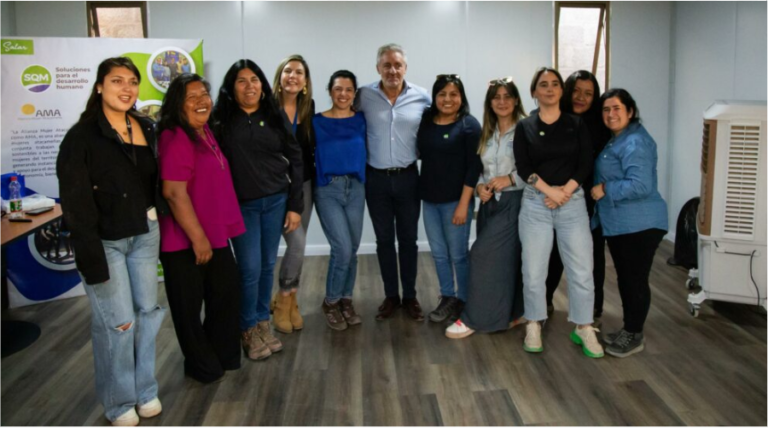 Lee más sobre el artículo Liderazgo positivo para potenciar la cooperación en la comunidad de la Asociación de Mujeres de Atacama auspiciado por la multinacional chilena SQM